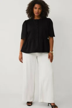 Ellos Plus collection Topp med peplum