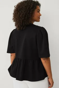 Ellos Plus collection Topp med peplum