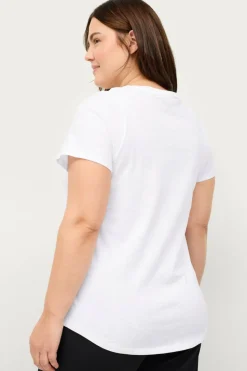 Ellos Plus collection Topp med rund hals