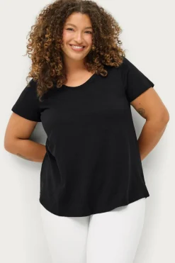 Ellos Plus collection Topp med rund hals