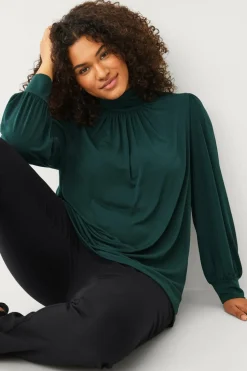 Ellos Plus collection Topp med puffermermer