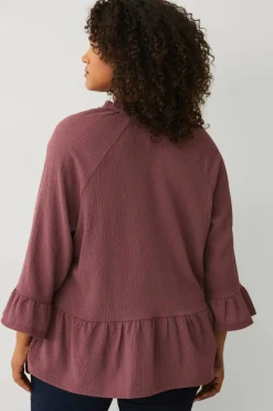 Ellos Plus collection Topp i strukturert jersey