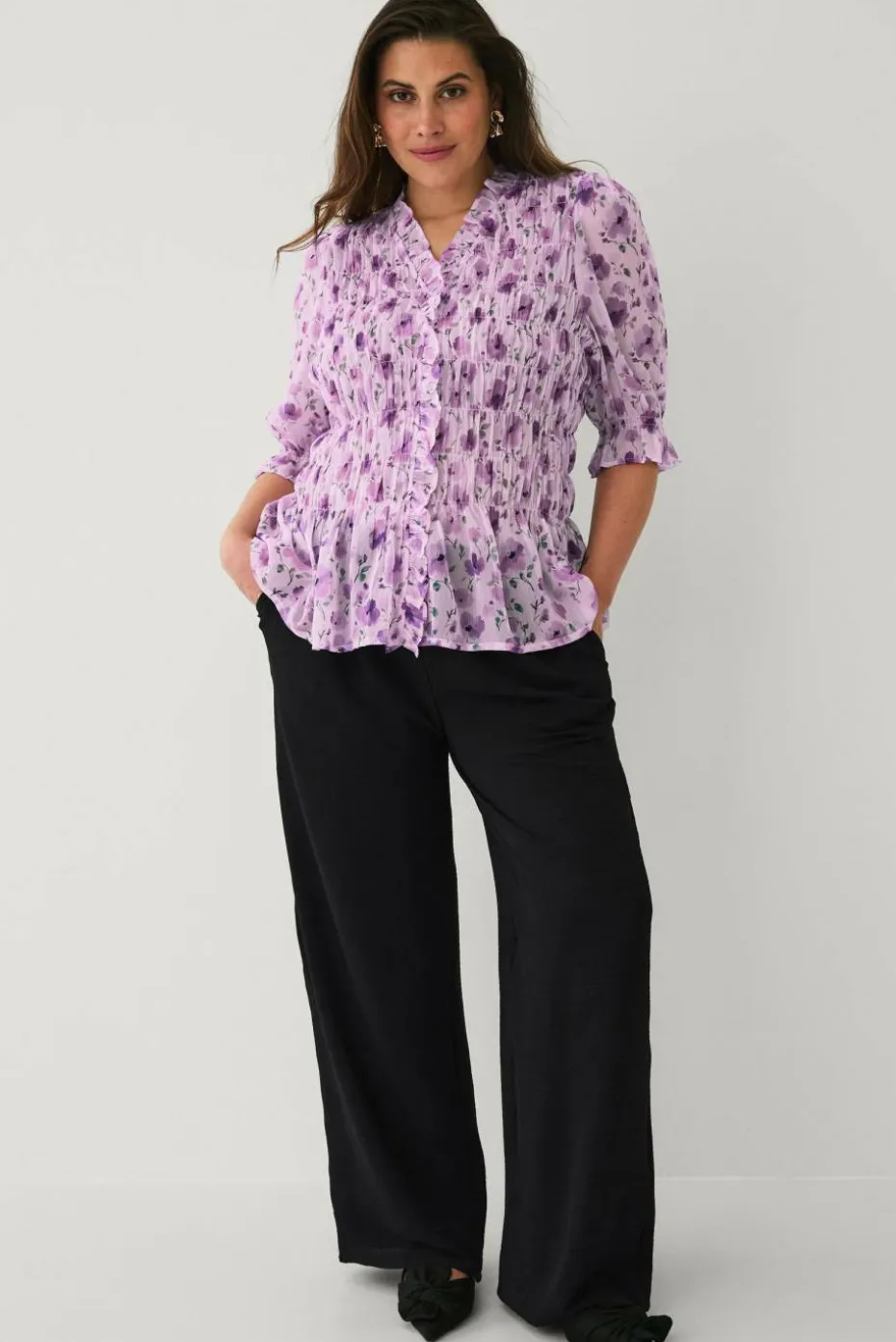 Ellos Plus collection Topp med smock