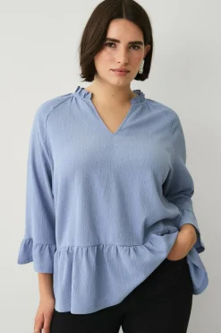 Ellos Plus collection Topp i strukturert jersey