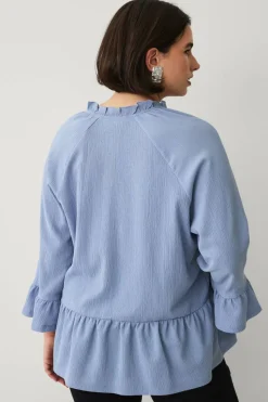 Ellos Plus collection Topp i strukturert jersey