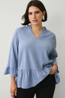 Ellos Plus collection Topp i strukturert jersey