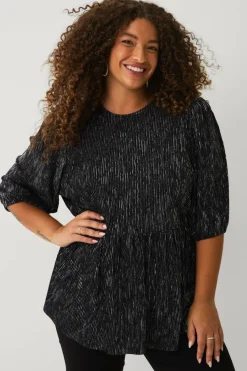Ellos Plus collection Topp med puffermer