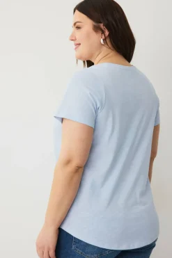 Ellos Plus collection Topp med rund hals