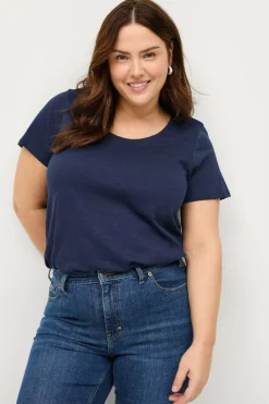 Ellos Plus collection Topp med rund hals