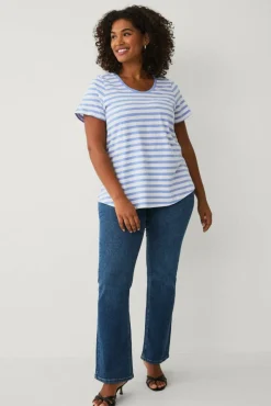Ellos Plus collection Topp med rund hals