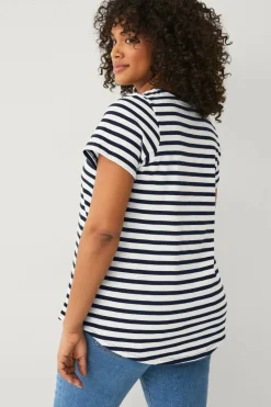 Ellos Plus collection Topp med rund hals