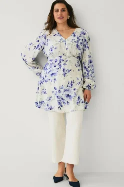 Ellos Plus collection Tunika med v-hals