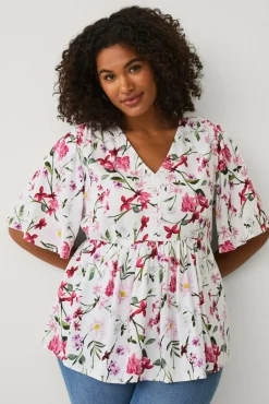 Ellos Plus collection Tunika med V-hals