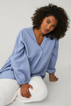 Ellos Plus collection Tunika med plissé detalj