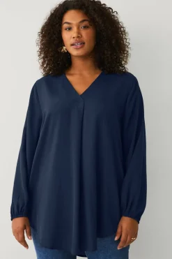 Ellos Plus collection Tunika med v-hals