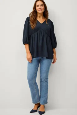 Ellos Plus collection Tunika med puffermer