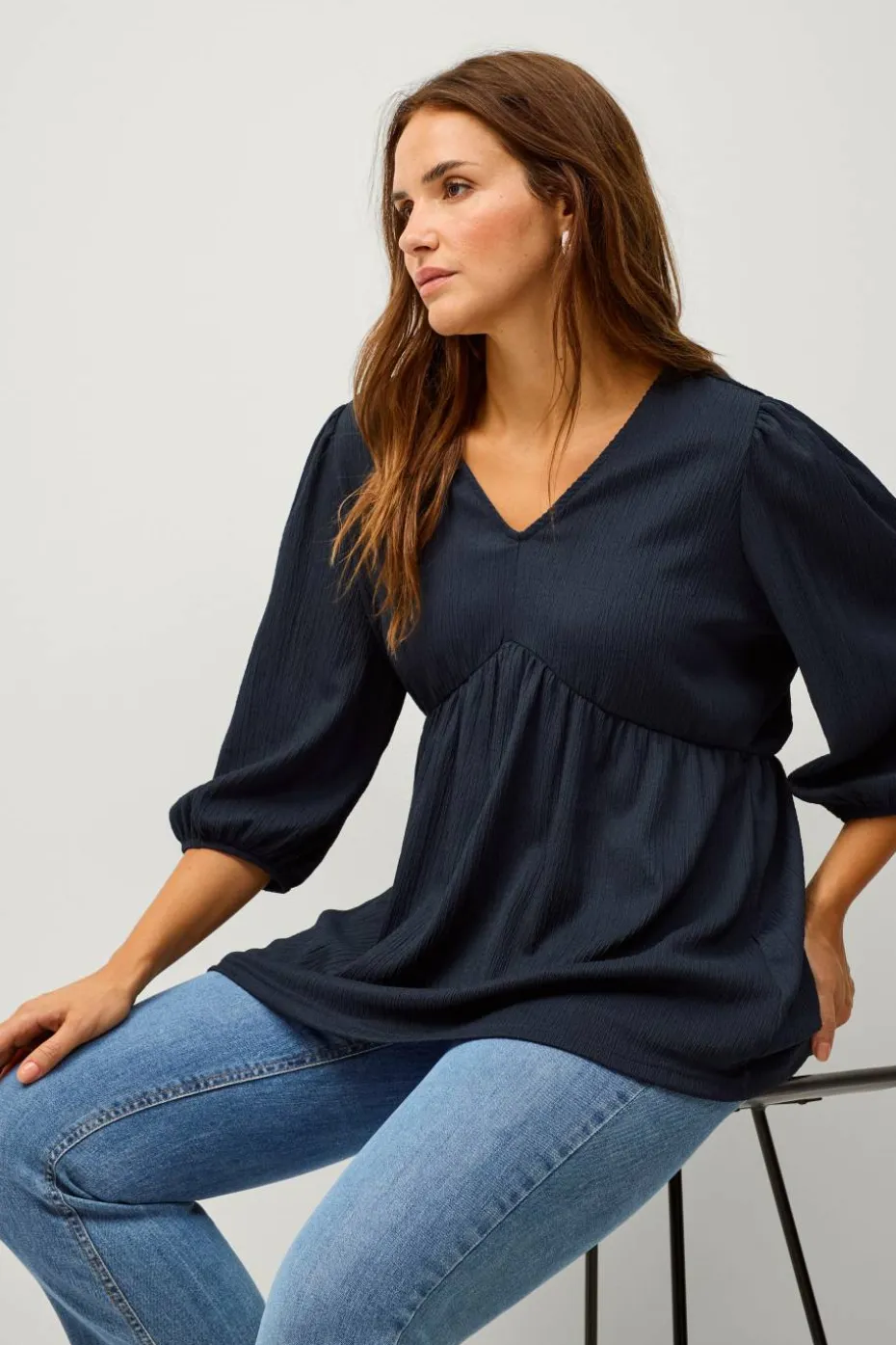 Ellos Plus collection Tunika med puffermer
