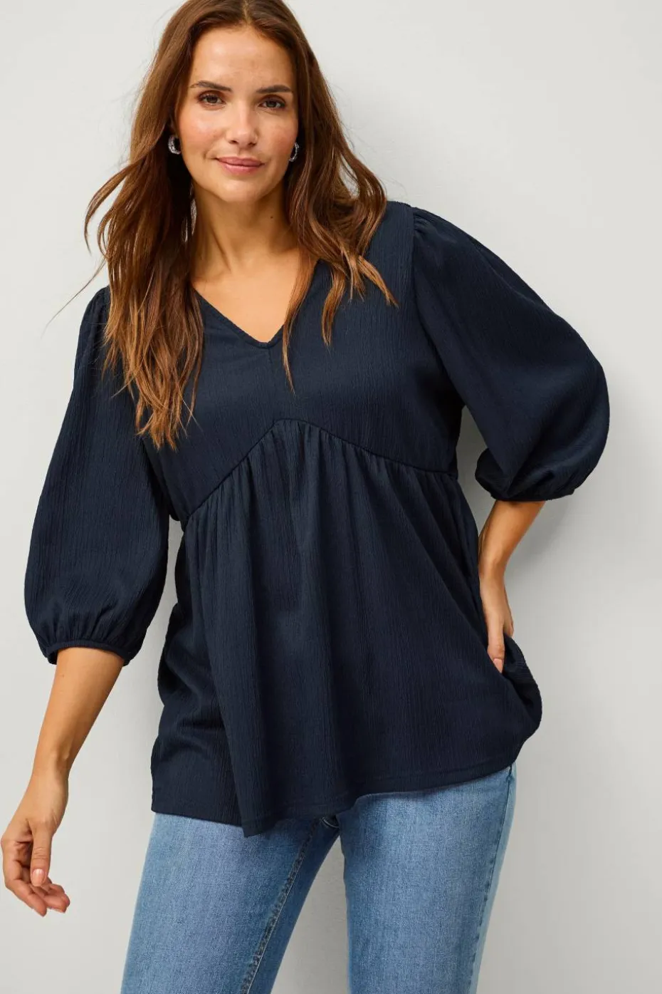 Ellos Plus collection Tunika med puffermer