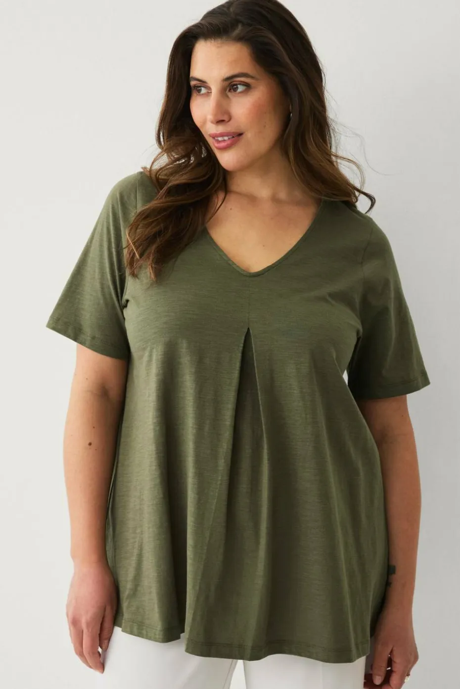 Ellos Plus collection Tunika med v-hals