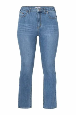 Ellos Plus collection Utsvingte stretchjeans med høy midje