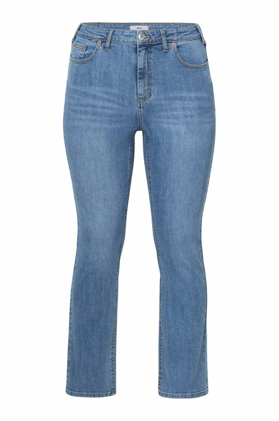 Ellos Plus collection Utsvingte stretchjeans med høy midje