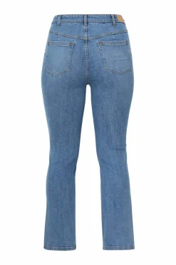 Ellos Plus collection Utsvingte stretchjeans med høy midje