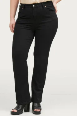 Ellos Plus collection Utsvingte stretchjeans med høy midje
