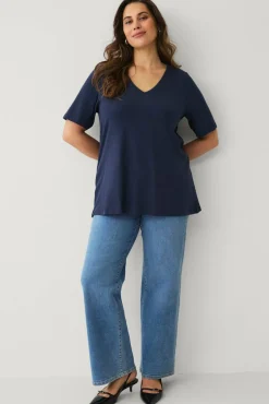 Ellos Plus collection V-formet topp