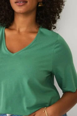 Ellos Plus collection V-formet topp