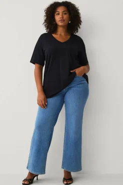Ellos Plus collection V-formet topp