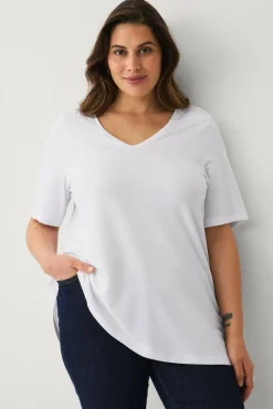 Ellos Plus collection V-formet topp