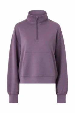 Ellos STUDIO Collegegenser Tech Sweat Halfzip