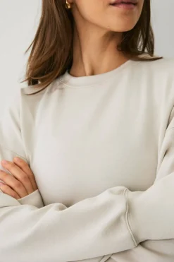 Ellos STUDIO Collegegenser Tech Sweat Crewneck
