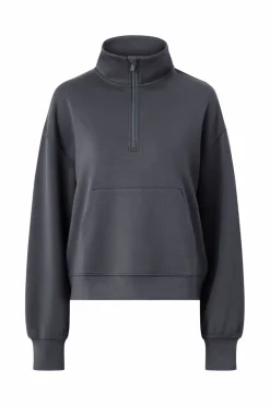 Ellos STUDIO Collegegenser Tech Sweat Halfzip