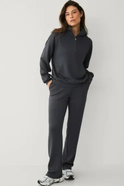 Ellos STUDIO Collegegenser Tech Sweat Halfzip