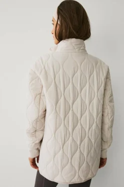 Ellos STUDIO Jakke Oversized Quilted Padded Jacket