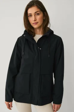 Ellos STUDIO Jakke WR Short Jacket W Hood