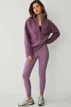 Ellos STUDIO Pullover Half Zip Pile Core