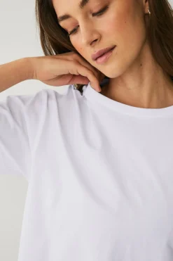 Ellos STUDIO Trenings t-skjorte Boyfriend Tee Cropped