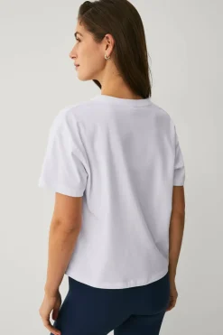 Ellos STUDIO Trenings t-skjorte Boyfriend Tee Cropped