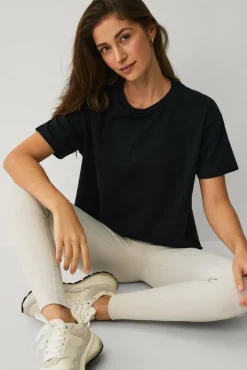 Ellos STUDIO Trenings t-skjorte Boyfriend Tee Cropped