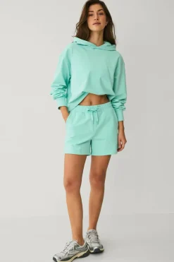 Ellos STUDIO Treningshettegenser Oversized Cropped Sweat Hoodie