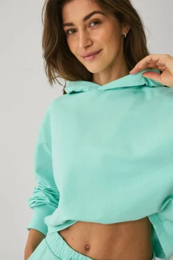 Ellos STUDIO Treningshettegenser Oversized Cropped Sweat Hoodie