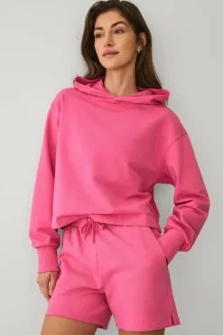Ellos STUDIO Treningshettegenser Oversized Cropped Sweat Hoodie