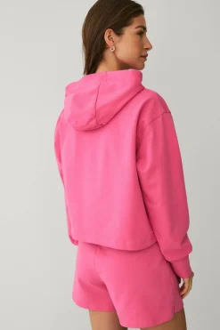 Ellos STUDIO Treningshettegenser Oversized Cropped Sweat Hoodie