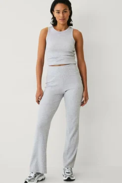 Ellos STUDIO Yogabukse Straight Leg Soft Rib