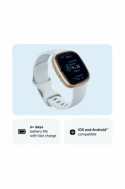 Fitbit Sense 2, Blue Mist/Soft Gold