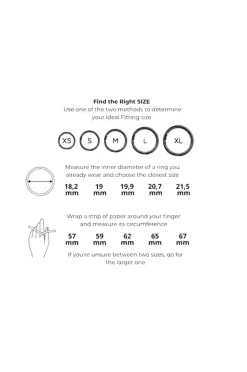 FITPADDY Smart ring med LCD-display L