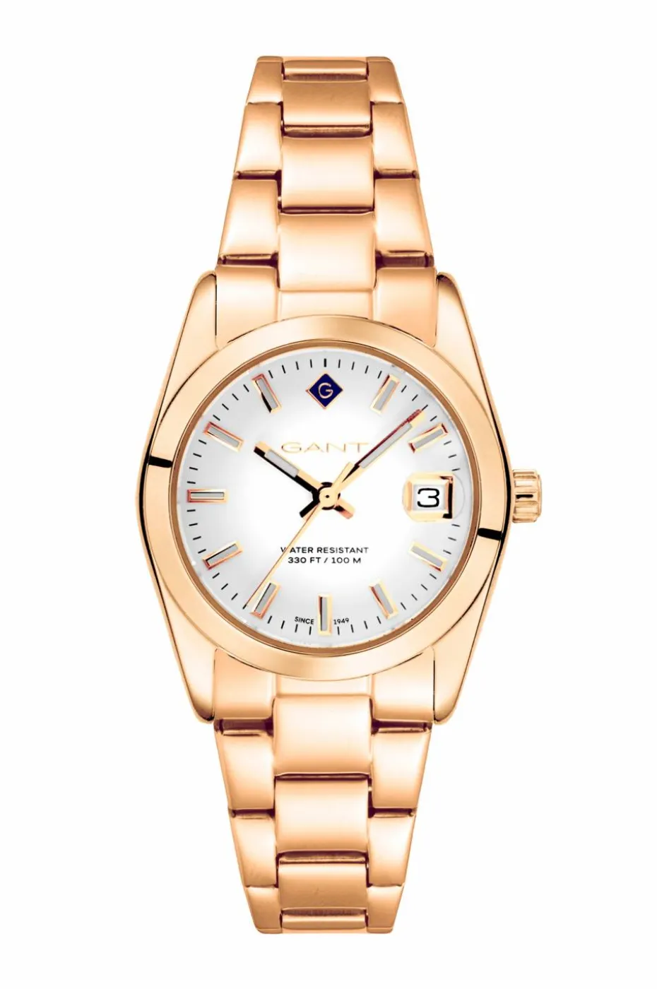 Gant Armbåndsur Everett Mini Ipg, White Metal Ipg