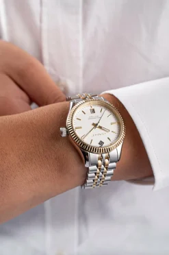 Gant Sussex BCG White/Gold and steel